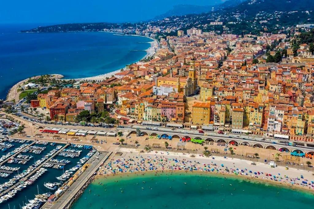 Menton Carre D'Or - Private Garage Apartment Ngoại thất bức ảnh
